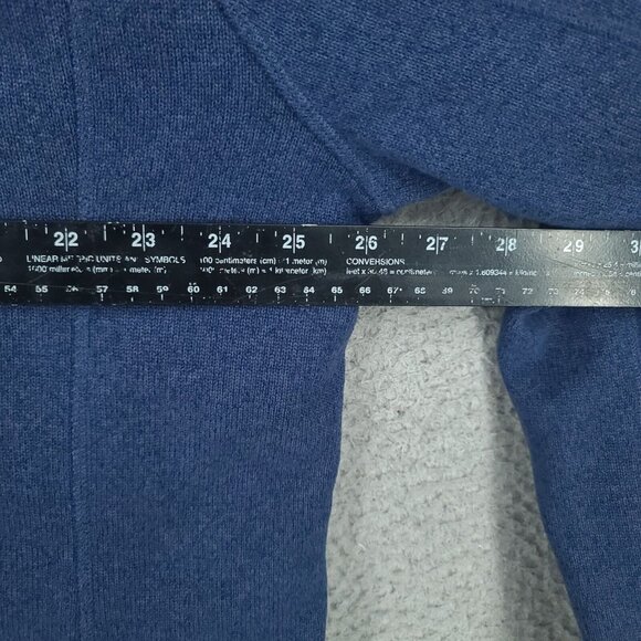 Vineyard Vines Jacket Mens Xl Blue 1/4 Zip Long Sleeve Puffer - Picture 6 of 8